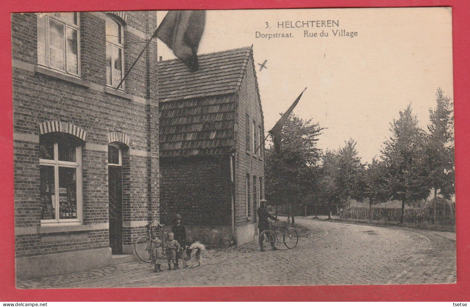 Helchteren - Dorpstraat  - 192? ( Verso Zien ) - Houthalen-Helchteren