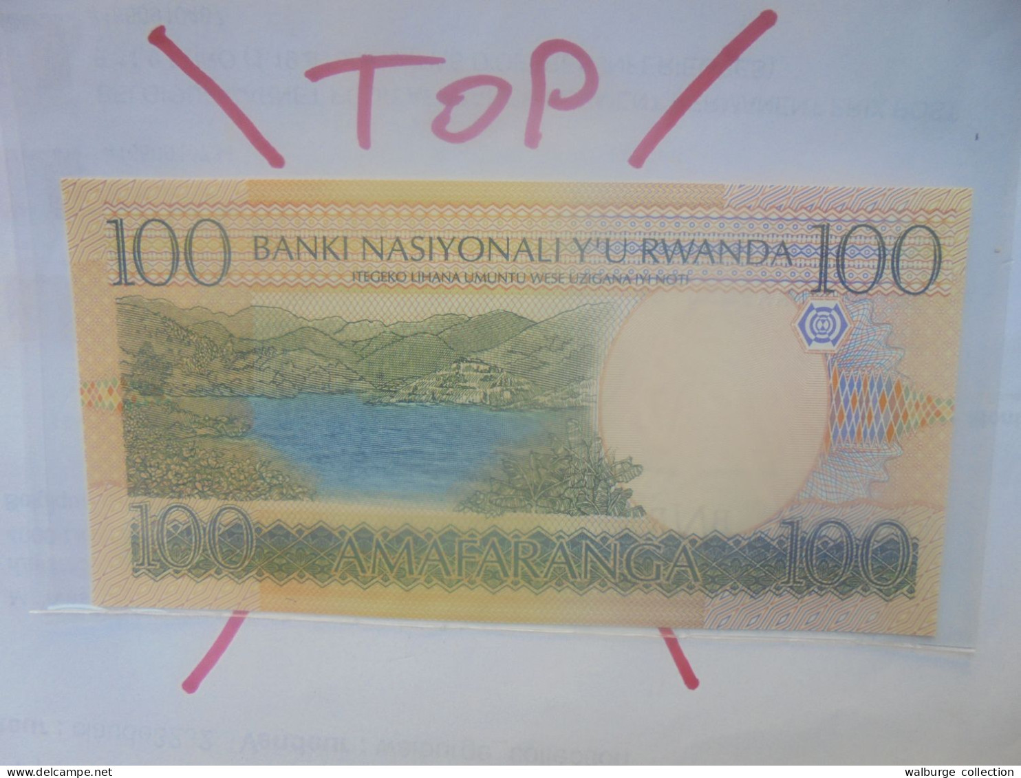 RWANDA 100 Francs 2003 Neuf (B.29) - Ruanda