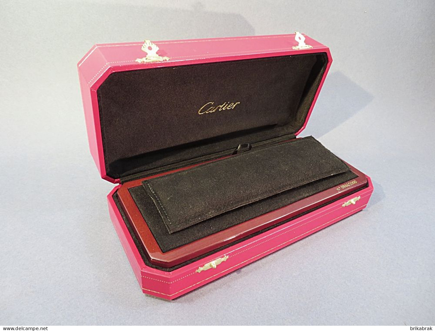 + COFFRET ECRIN STYLO MONTRE CALENDRIER CARTIER - Bijouterie Luxe - Other & Unclassified