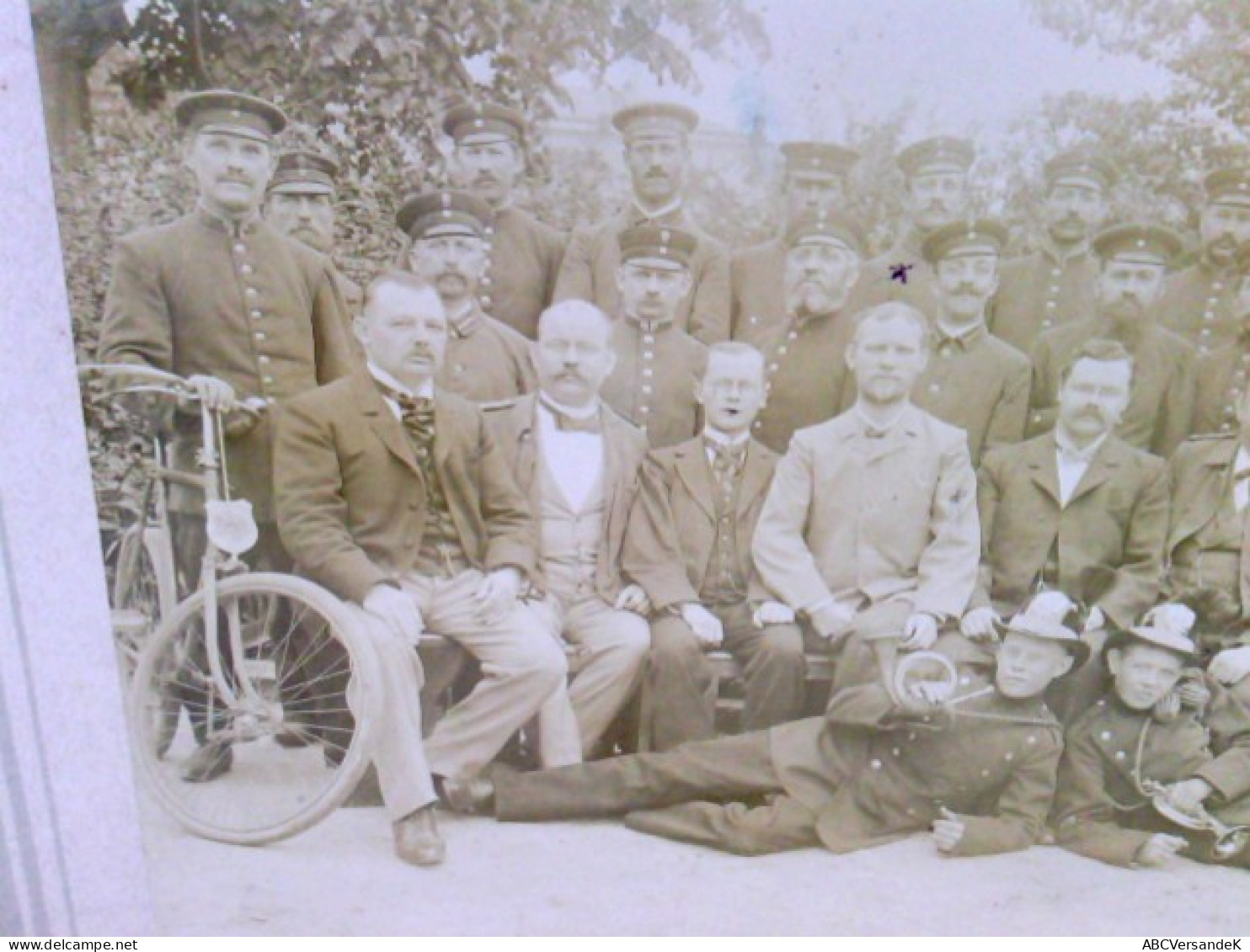 Altes, Originales Foto: Das Dirschauer Postamt (1902) Großvater Liptan? Hier, Die Belgschaft, Ca. 30 Personen. - Photography