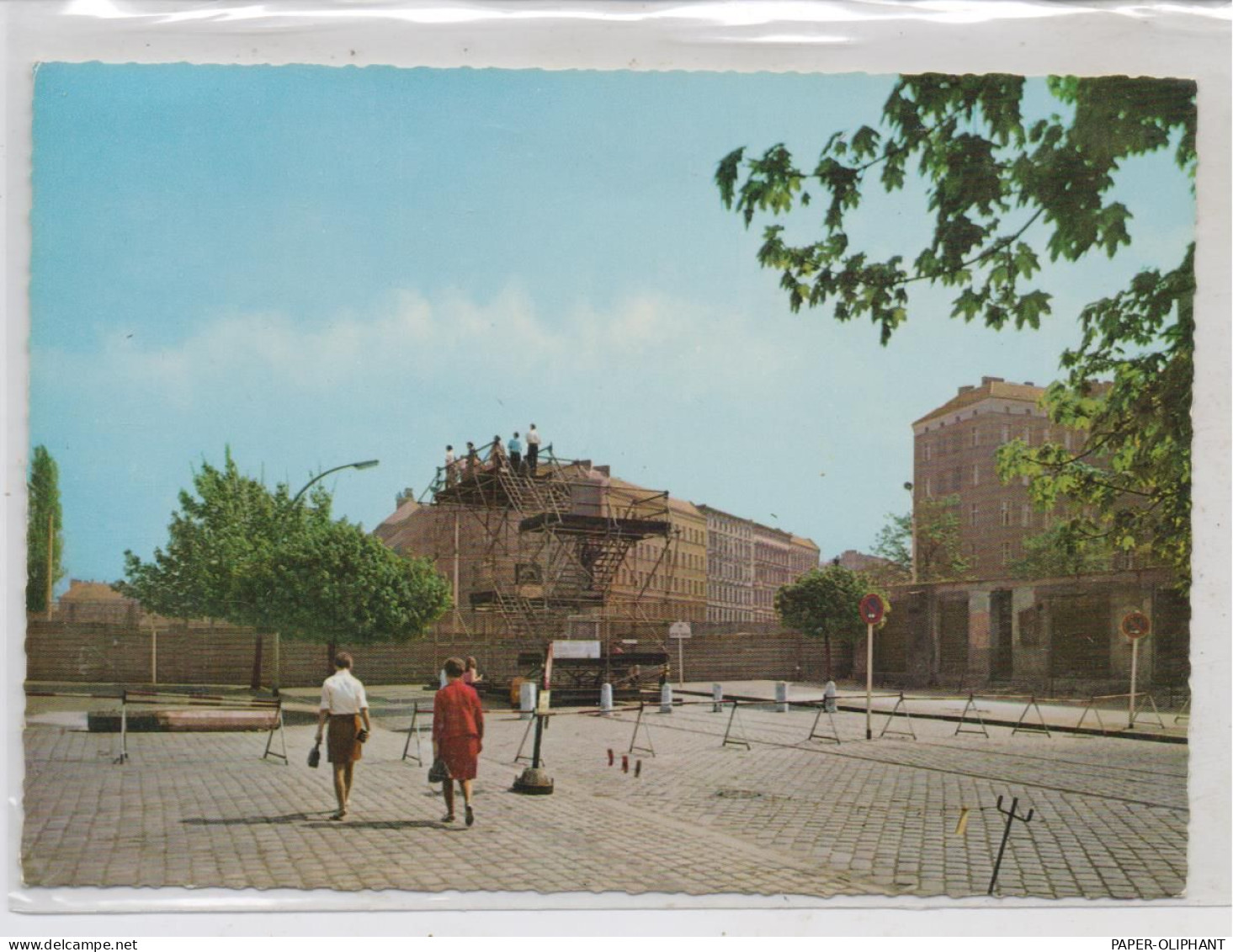 1000 BERLIN, BERLINER MAUER, Bernauer Strasse - Berlijnse Muur