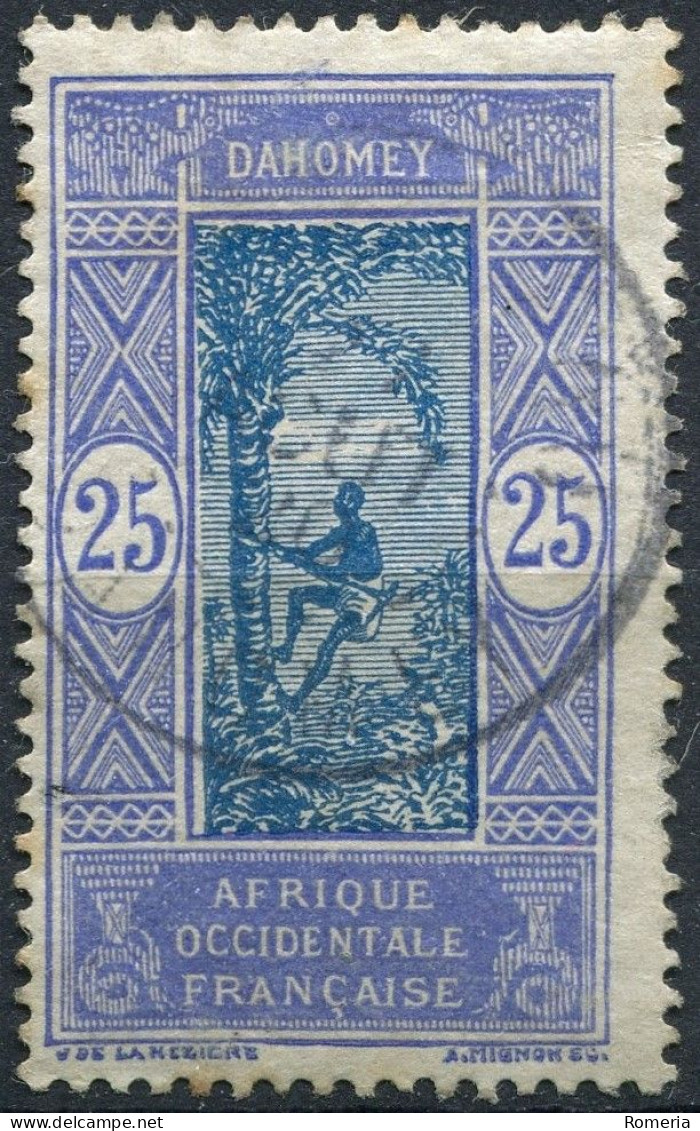 Dahomey - 1901 - 1941 - Lot timbres * TC et oblitérés - Normaux et taxes -  Nºs dans description