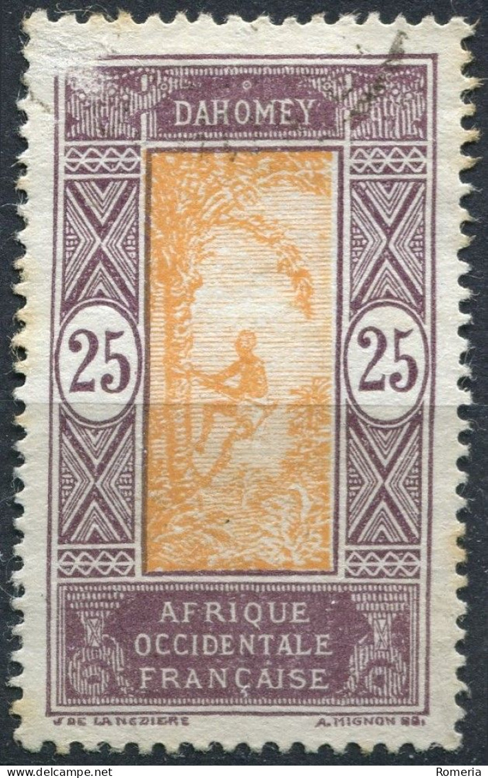 Dahomey - 1901 - 1941 - Lot timbres * TC et oblitérés - Normaux et taxes -  Nºs dans description