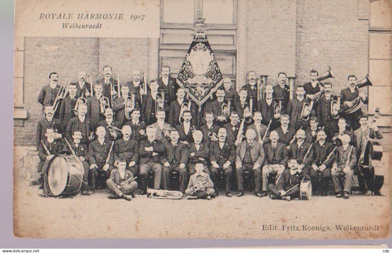 Cpa Welkenraedt  Harmonie  1907 - Welkenraedt