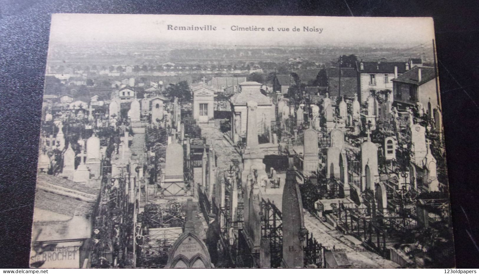 93 ROMAINVILLE CIMETIERE ET VUE DE NOISY - Romainville
