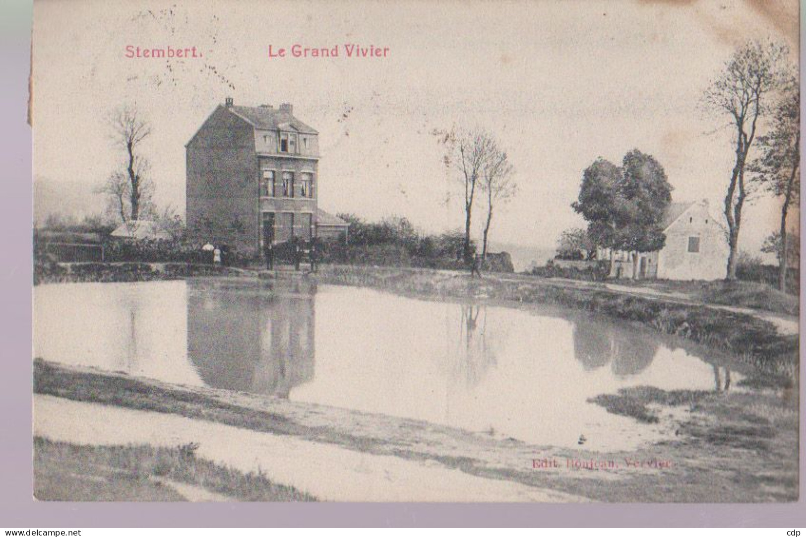 Cpa Stembert   1913 - Verviers