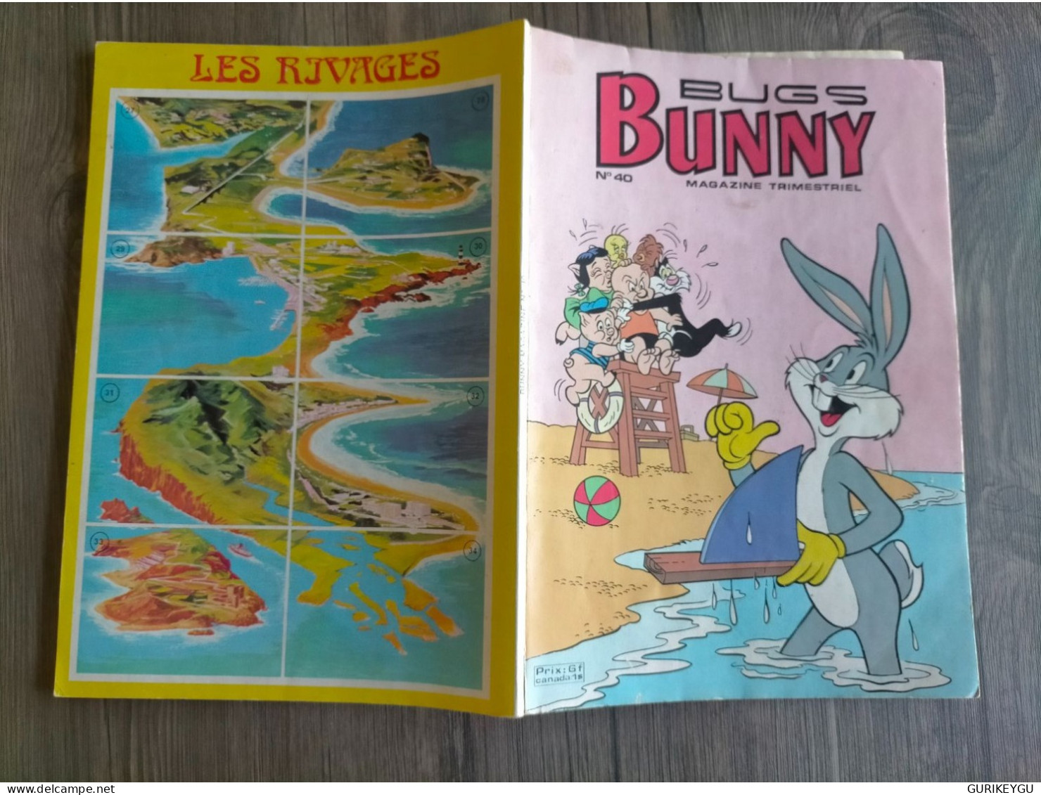 BD  BUGS BUNNY N° 40  SAGEDITION  EO De 1979 - Tintin