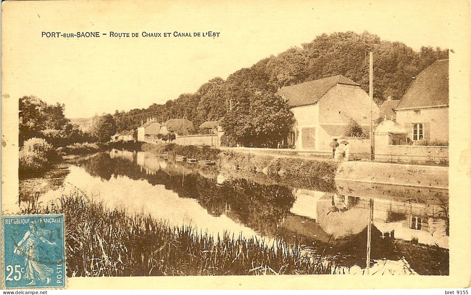 70 PORT SUR SAONE ROUTE DE CHAUX ET CANAL DE L EST - Port-sur-Saône