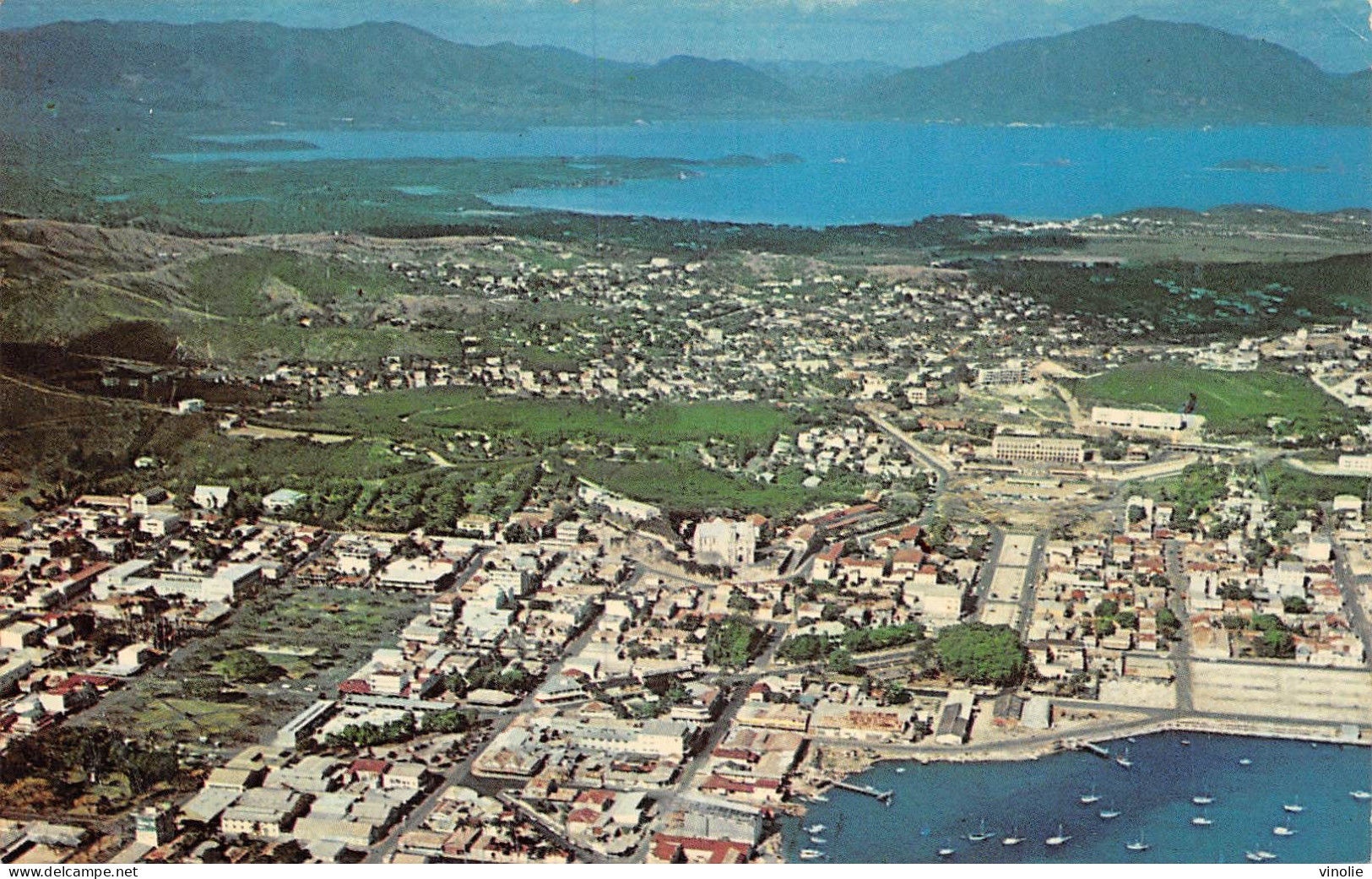 JK-23-3298 : NOUVELLE-CALEDONIE. NOUMEA. VUE AERIENNE - Nouvelle Calédonie