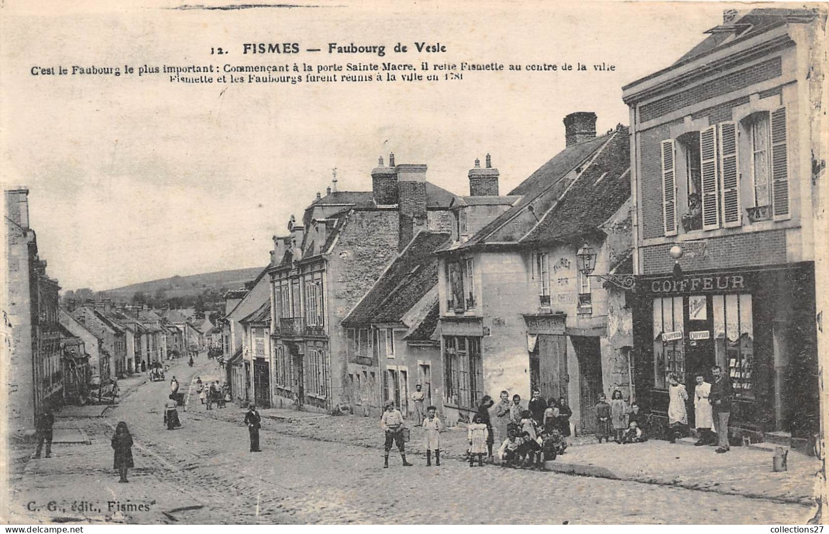 51-FISMES- FAUBOURG DE VESLE - Fismes