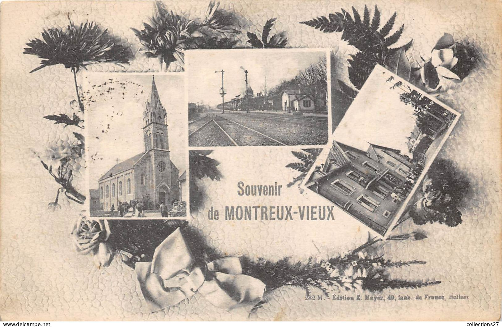 68-MONTREUX-VIEUX- SOUVENIR MULTIVUES - Autres & Non Classés