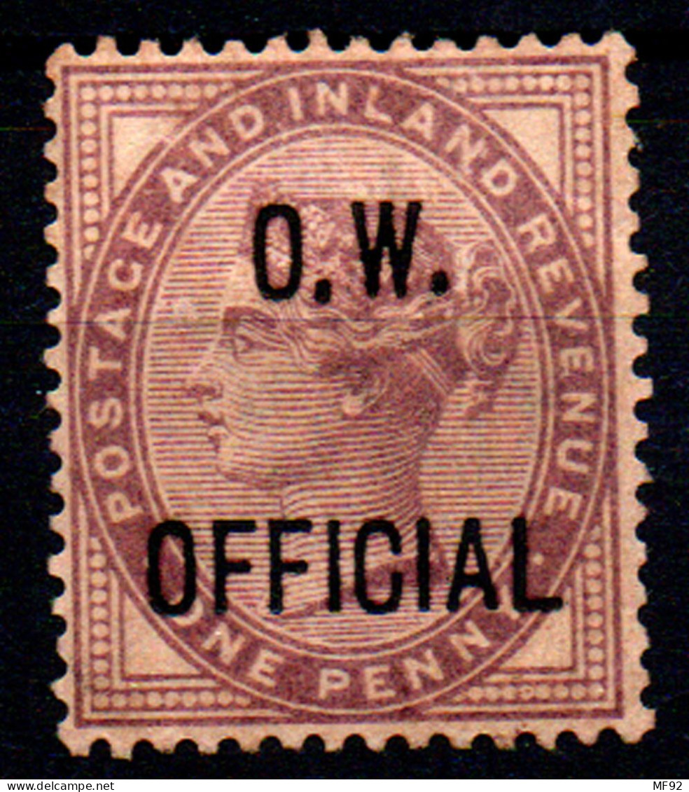 Gran Bretaña (Servicio) Nº 53. Año 1896/1902 - Neufs