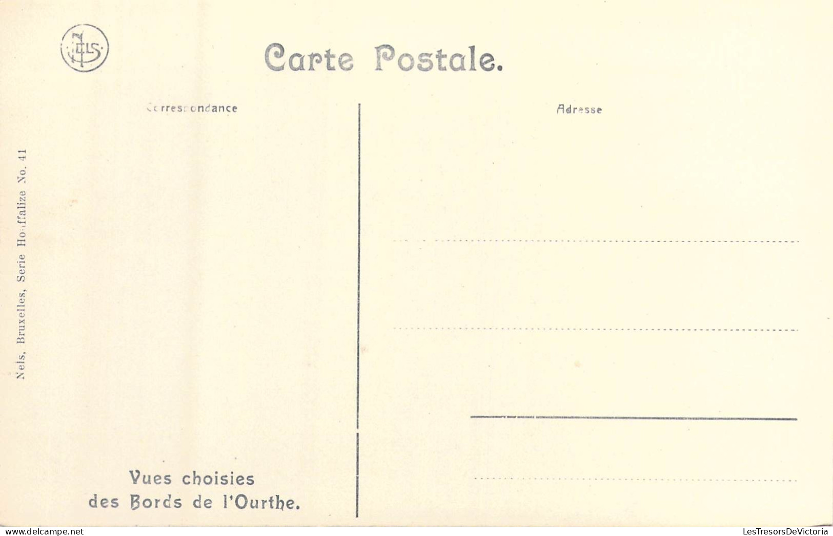 BELGIQUE - Houffalize - Vue Prise Du Parc De L'Hôtel Des Postes - Carte Postale Ancienne - Houffalize