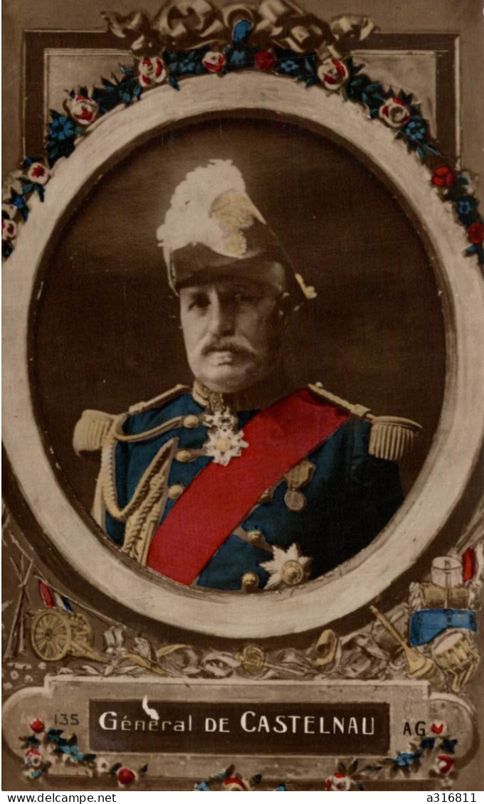 General De Castelnau - Personnages