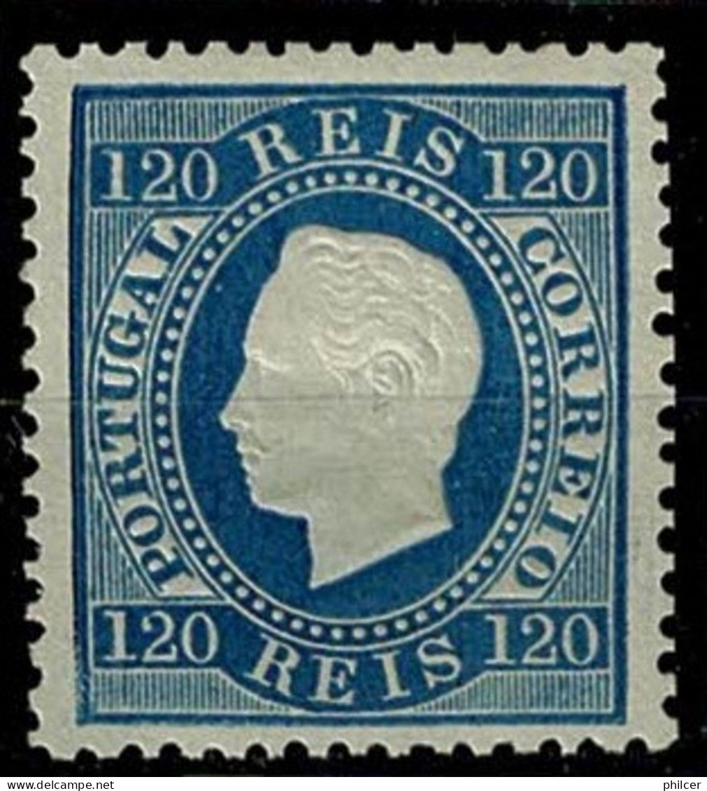 Portugal, 1870/6, # 44 Dent. 12 3/4, MNG - Ongebruikt