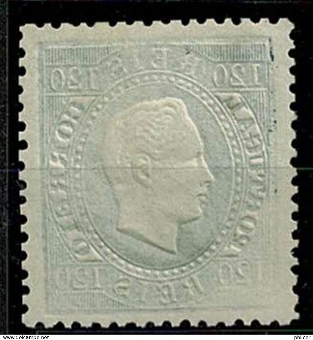 Portugal, 1870/6, # 44 Dent. 12 3/4, MNG - Neufs