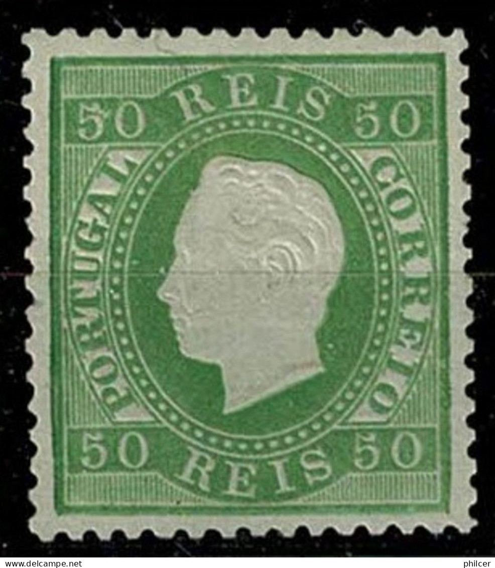 Portugal, 1870/6, # 41 Dent. 12 3/4, Tipo I, MNG - Nuovi