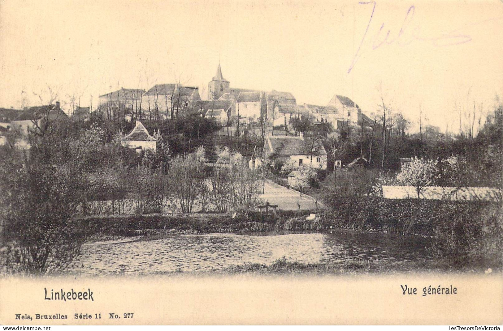 BELGIQUE - Linkebeek - Vue Générale - Carte Postale Ancienne - Linkebeek