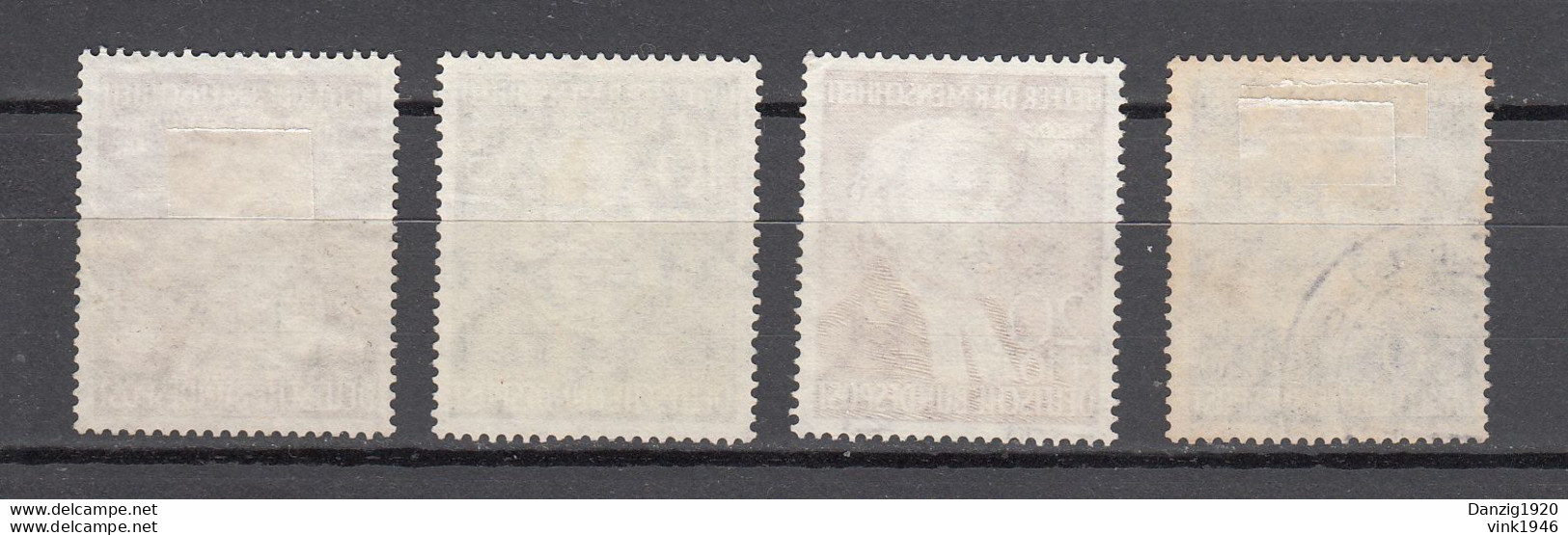 Bund 1952,Mi.156-9,Helfer Der Menschheit,Gestempelt(D3486) - Gebraucht