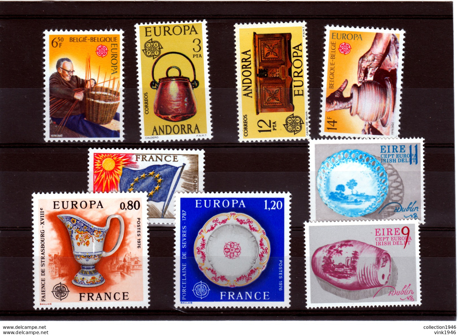 Europa 1962-1980,980V+17 Blocks On 125 Cards,Europa,Cept,nice Collection,schöne Sammlung,MNH/Postfris(C182) - Collections