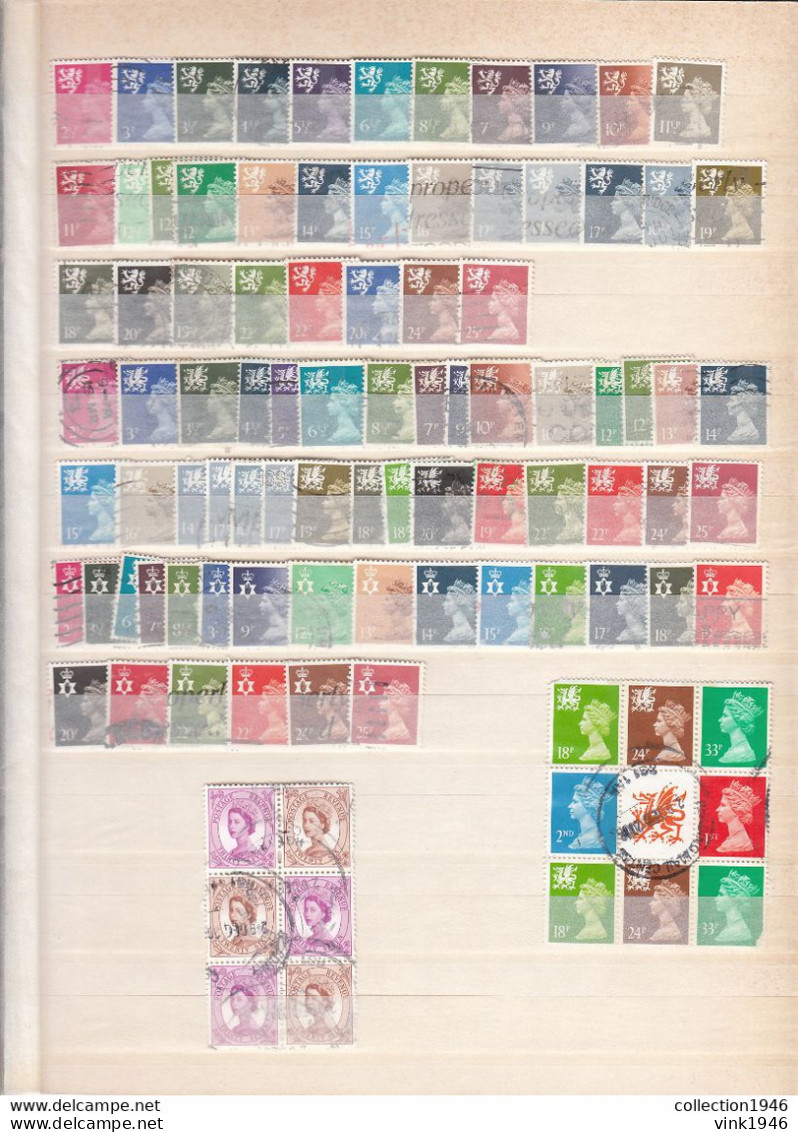 Great Britain UK, collection from old to modern,many watermarks,Used(C645)