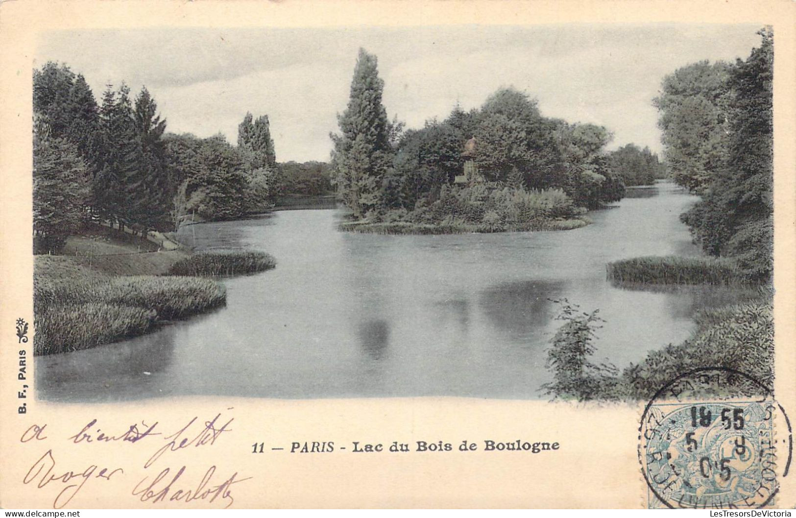 FRANCE - 75 - Lac Du Bois De Boulogne - Carte Postale Ancienne - Autres Monuments, édifices