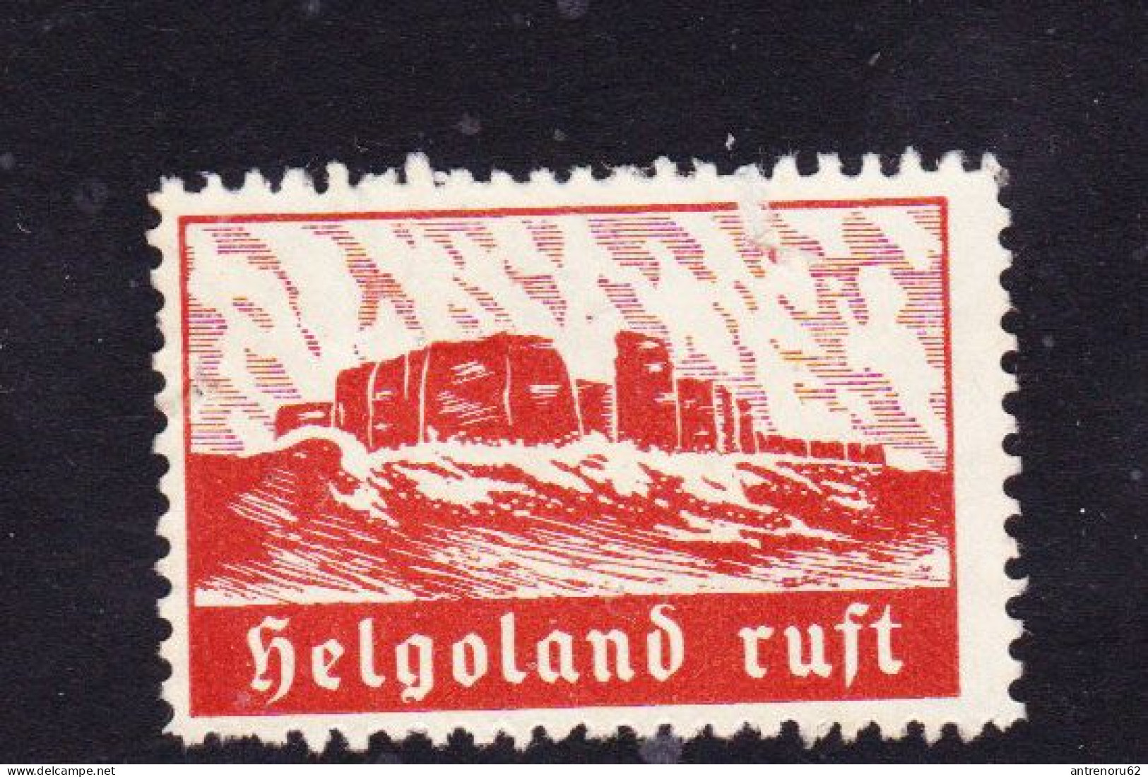 STAMPS-GERMANY-VIGNETTE-SEE-SCAN-NO-GUM - Helgoland