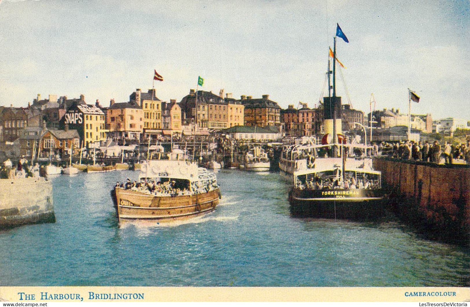 ANGLETERRE - Bridlington - The Harbour - Carte Postale Ancienne - Autres & Non Classés