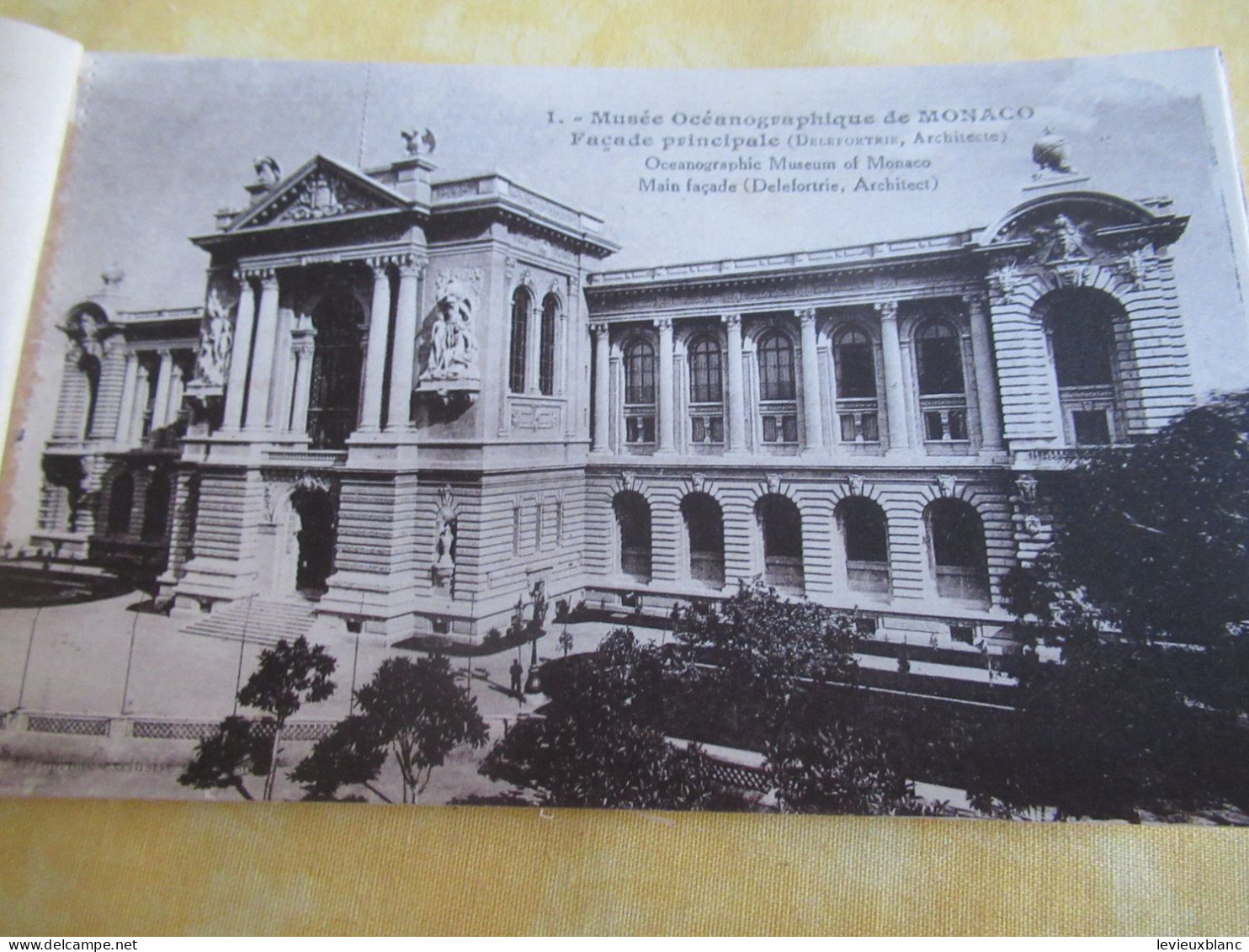 20 Cartes Postales Détachables/ Monaco /"Musée Océanographique De MONACO"/Giletta Nice/1920-1930    CPDIV403 - Oceanografisch Museum