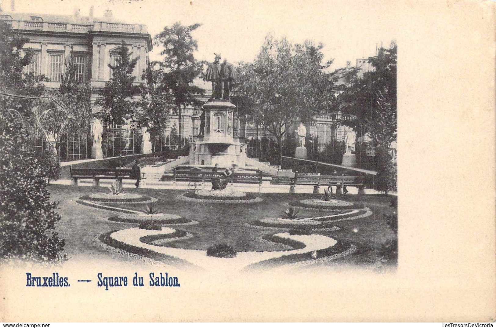 BELGIQUE - Bruxelles - Square Du Sablon - Carte Postale Ancienne - Plazas