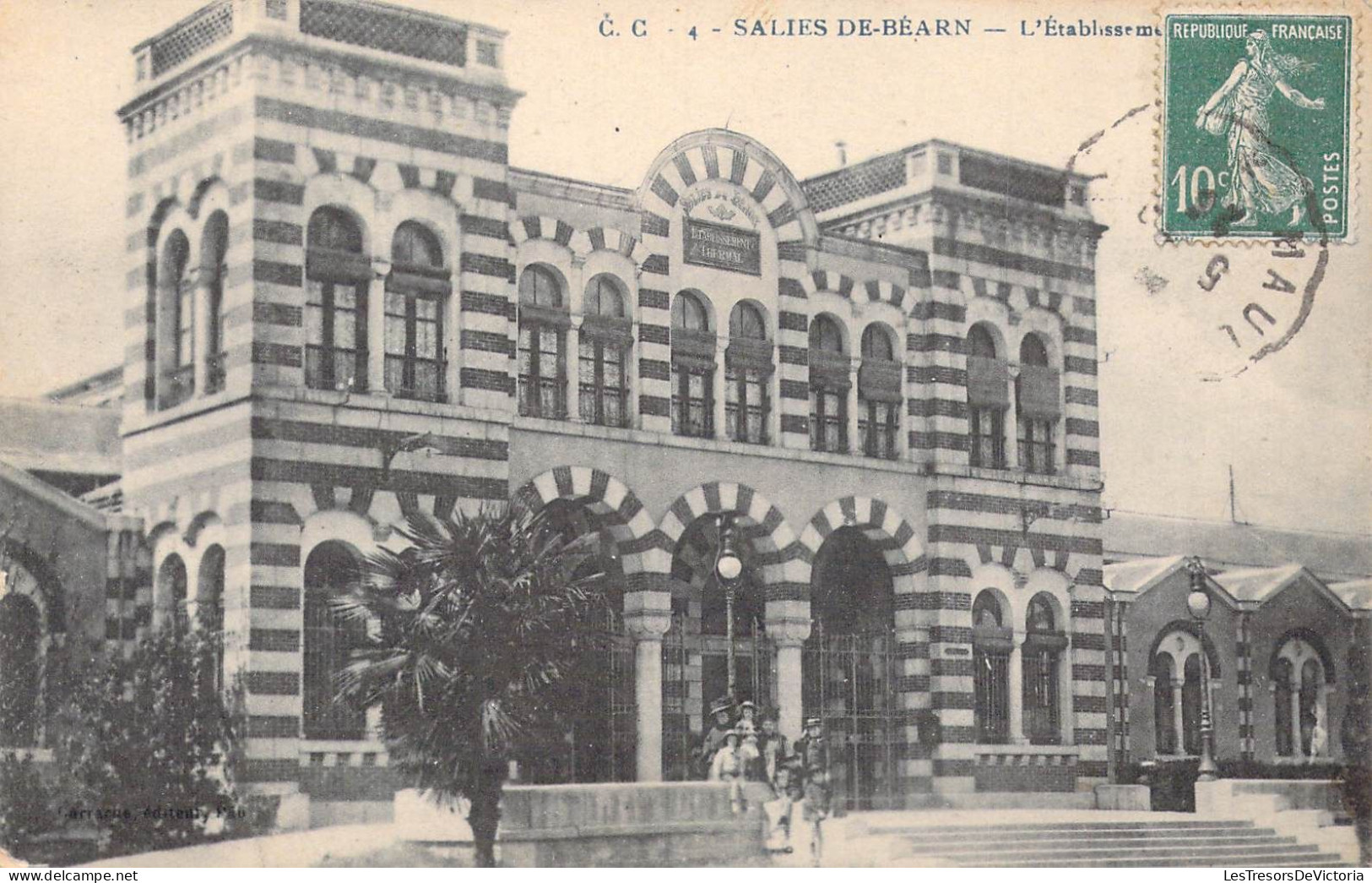 FRANCE - 64 - Salies De Béarn - L'Etablissement - Carte Postale Ancienne - Salies De Bearn