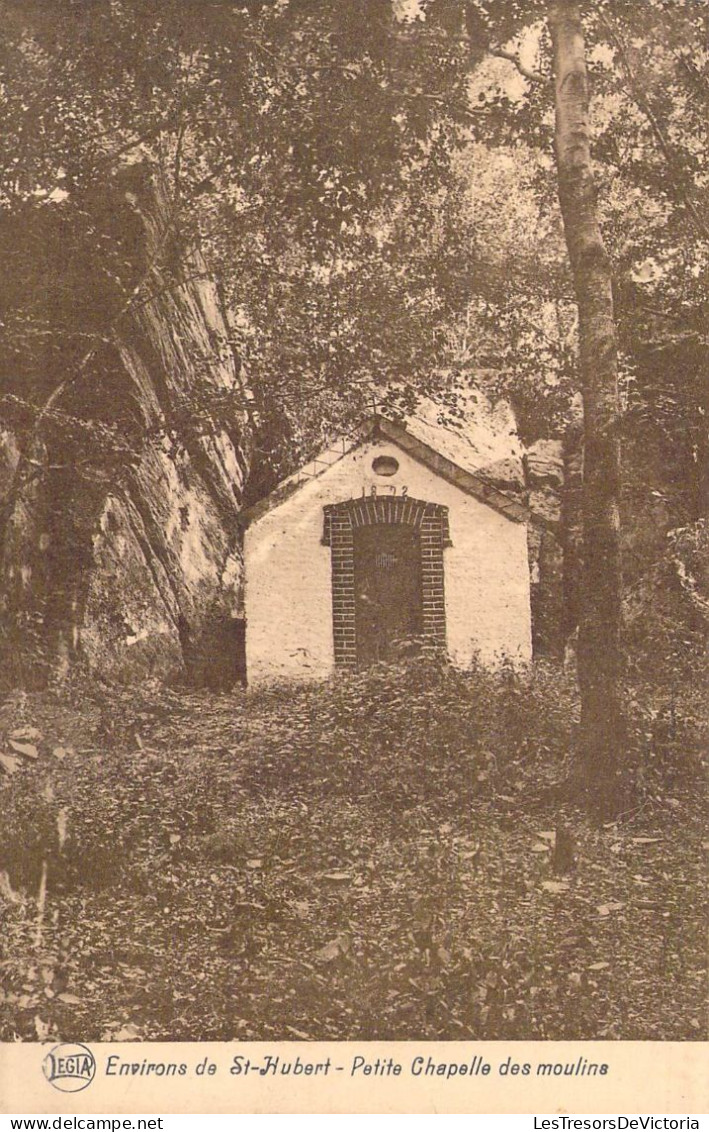 BELGIQUE - Environs De St-Hubert - Petite Chapelle Des Moulins - Carte Postale Ancienne - Saint-Hubert