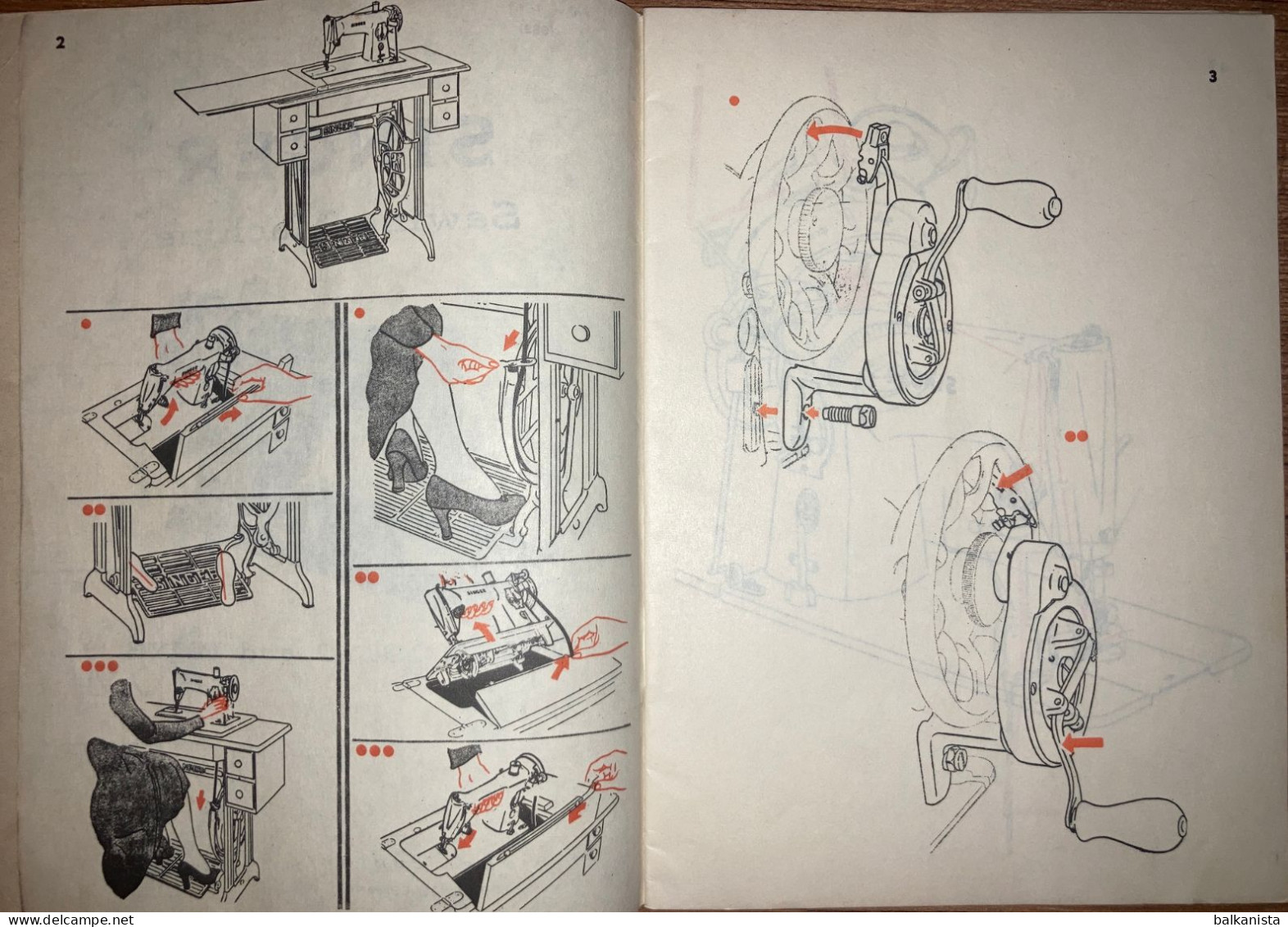 Singer Sewing Machine Manual - No 191Y1 - 191Y2 - 191Y3 - Autres Plans