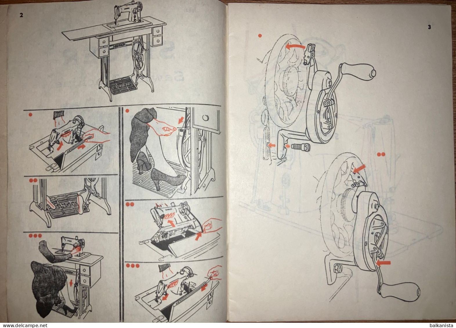 Singer Sewing Machine Manual - No 191Y1 - 191Y2 - 191Y3 - Andere Pläne