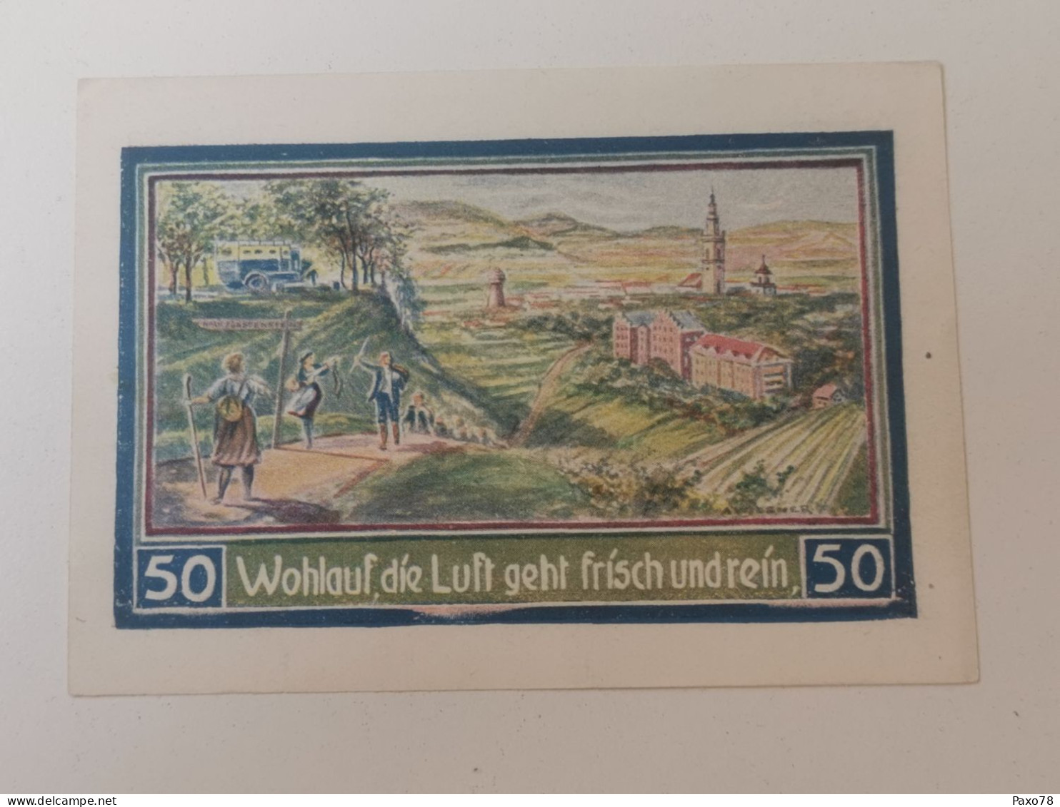 Allemagne Notgeld, 50 Pfennig Stadt Freiburg Schles - Non Classificati