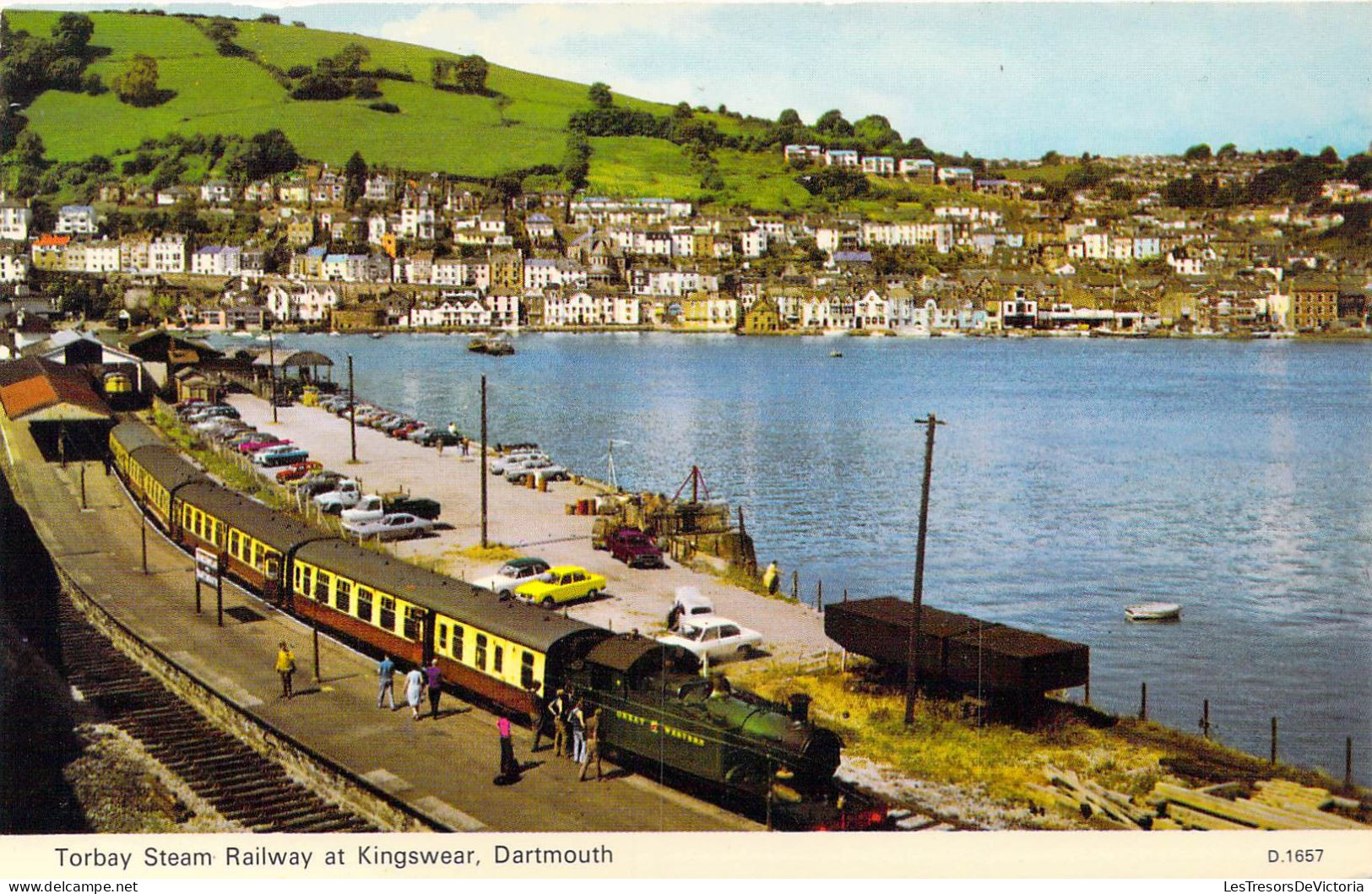 ANGLETERRE - Dartmouth - Torbay Steam Railway At Kingswear - Carte Postale Ancienne - Altri & Non Classificati