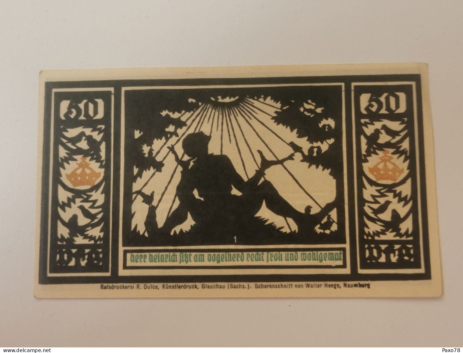 Allemagne Notgeld, 50 Pfennig Stadt Quedlinburg - Non Classificati