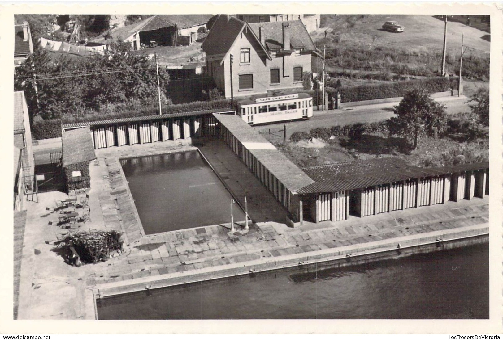 BELGIQUE - Mangombroux - Piscine Ortmans - Carte Postale Ancienne - Verviers