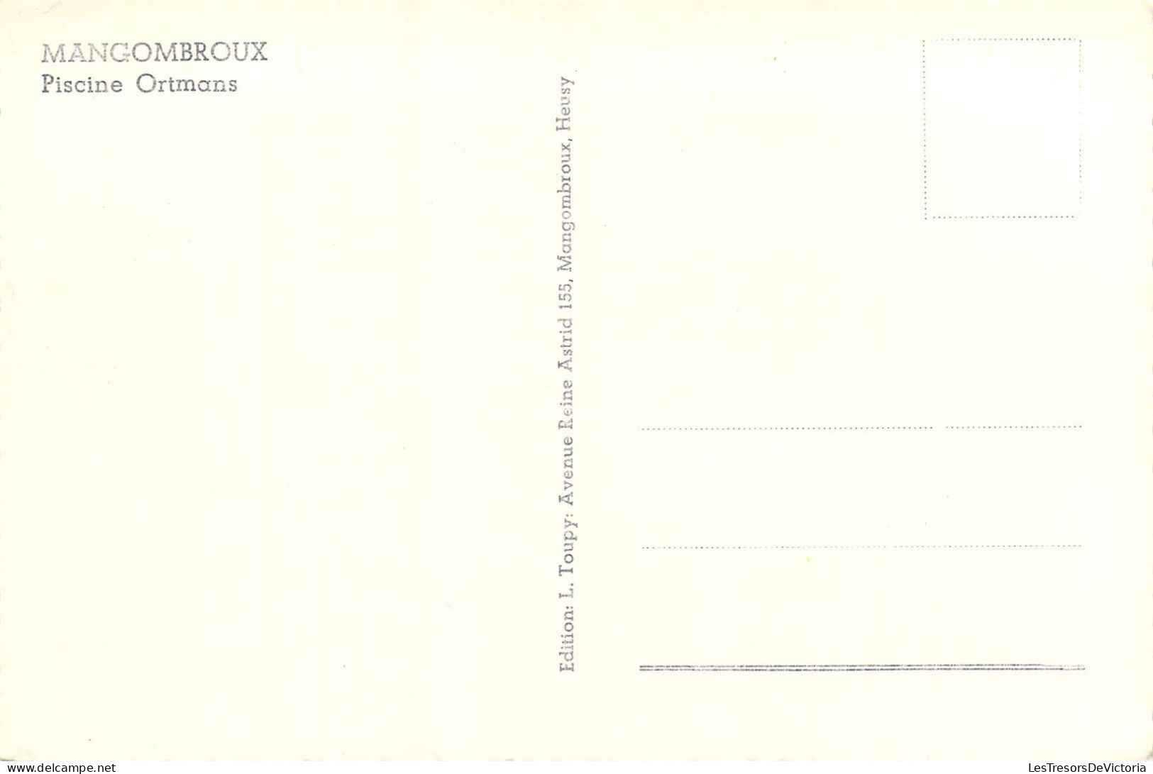 BELGIQUE - Mangombroux - Piscine Ortmans - Carte Postale Ancienne - Verviers