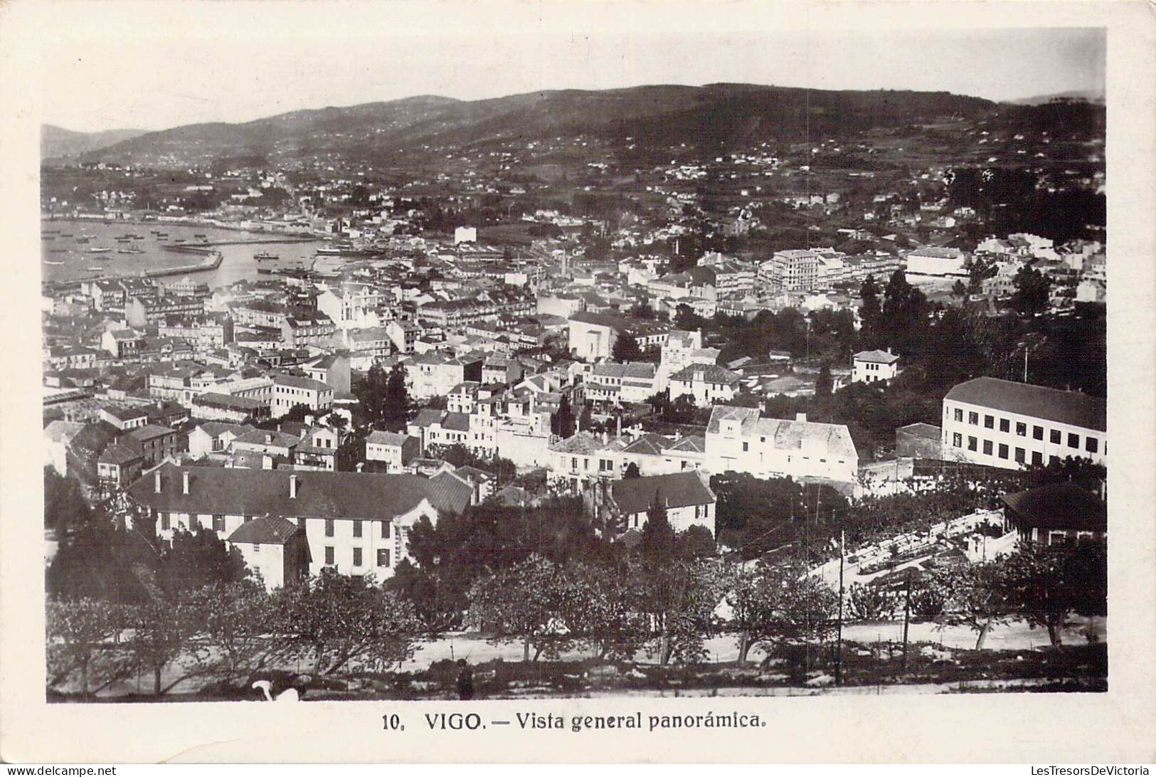 ESPAGNE - Vigo - Vista General Panoramica - Carte Postale Ancienne - Pontevedra
