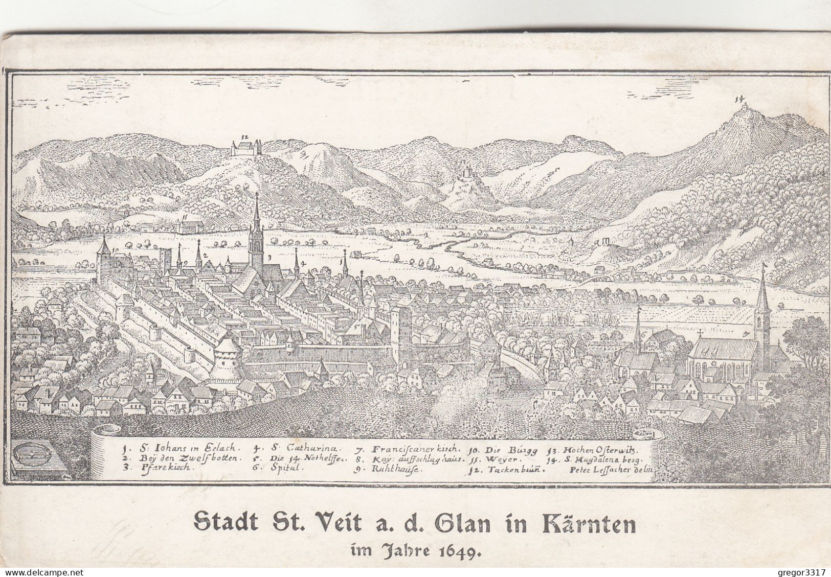 C9920) Stadt ST. VEIT A. D. GLAN In Kärnten - Im Jahre 1949 - - St. Veit An Der Glan