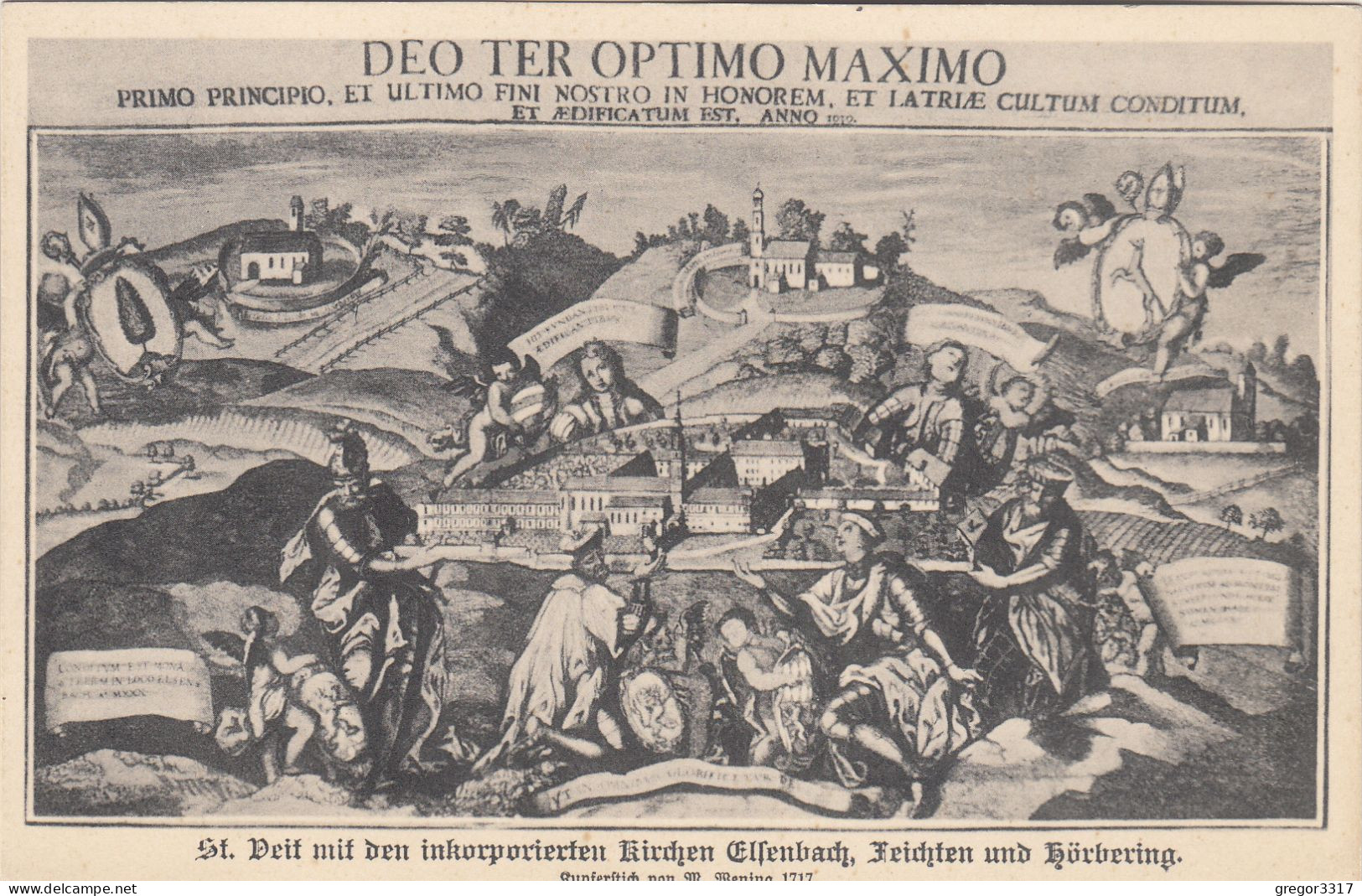 C9921) DEO Ter Optimo MAXIMO - ST. VEIT Mit Inkorporierten Kirchen ELSENBACH FEICHTEN U. HÖRBERING - 1931 - Mühldorf