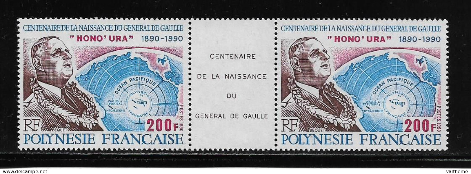 POLYNESIE FRANCAISE  ( OCPOL - 886 )  1990   N° YVERT ET TELLIER  N° 364A    N** - Neufs
