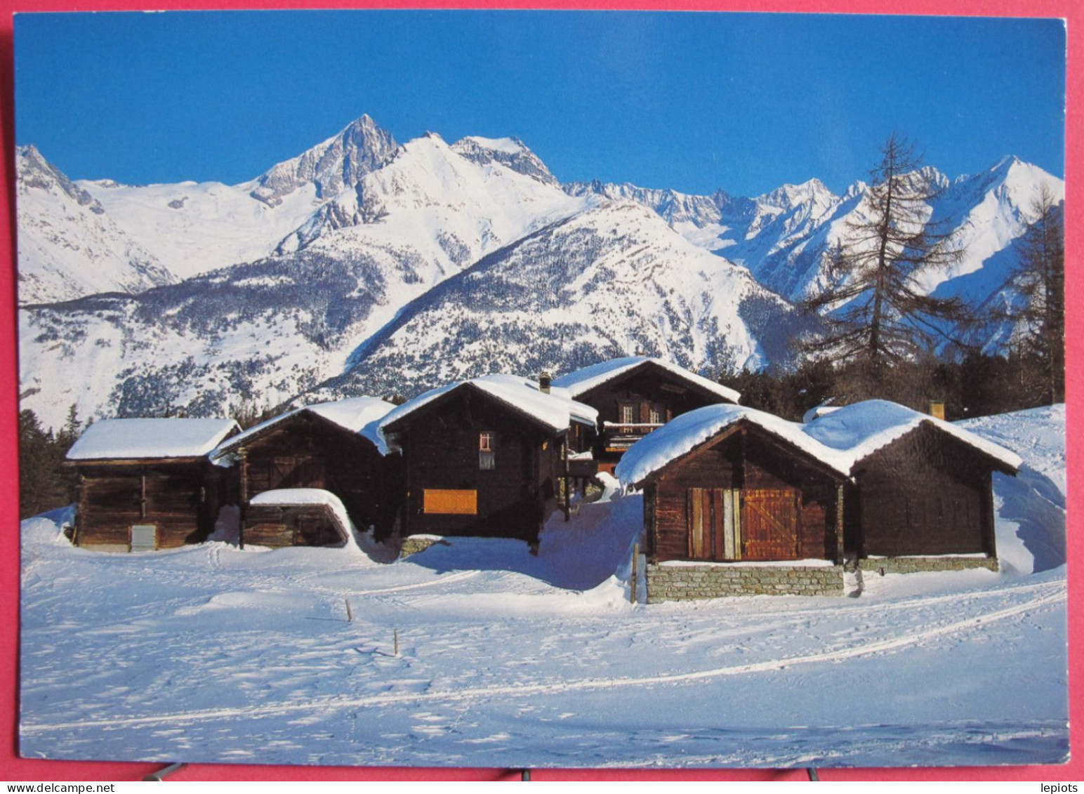 Visuel Très Peu Courant - Suisse - Valais - Voralp Hellelen Ob Bürchen Und Zeneggen - Excellent état - Bürchen