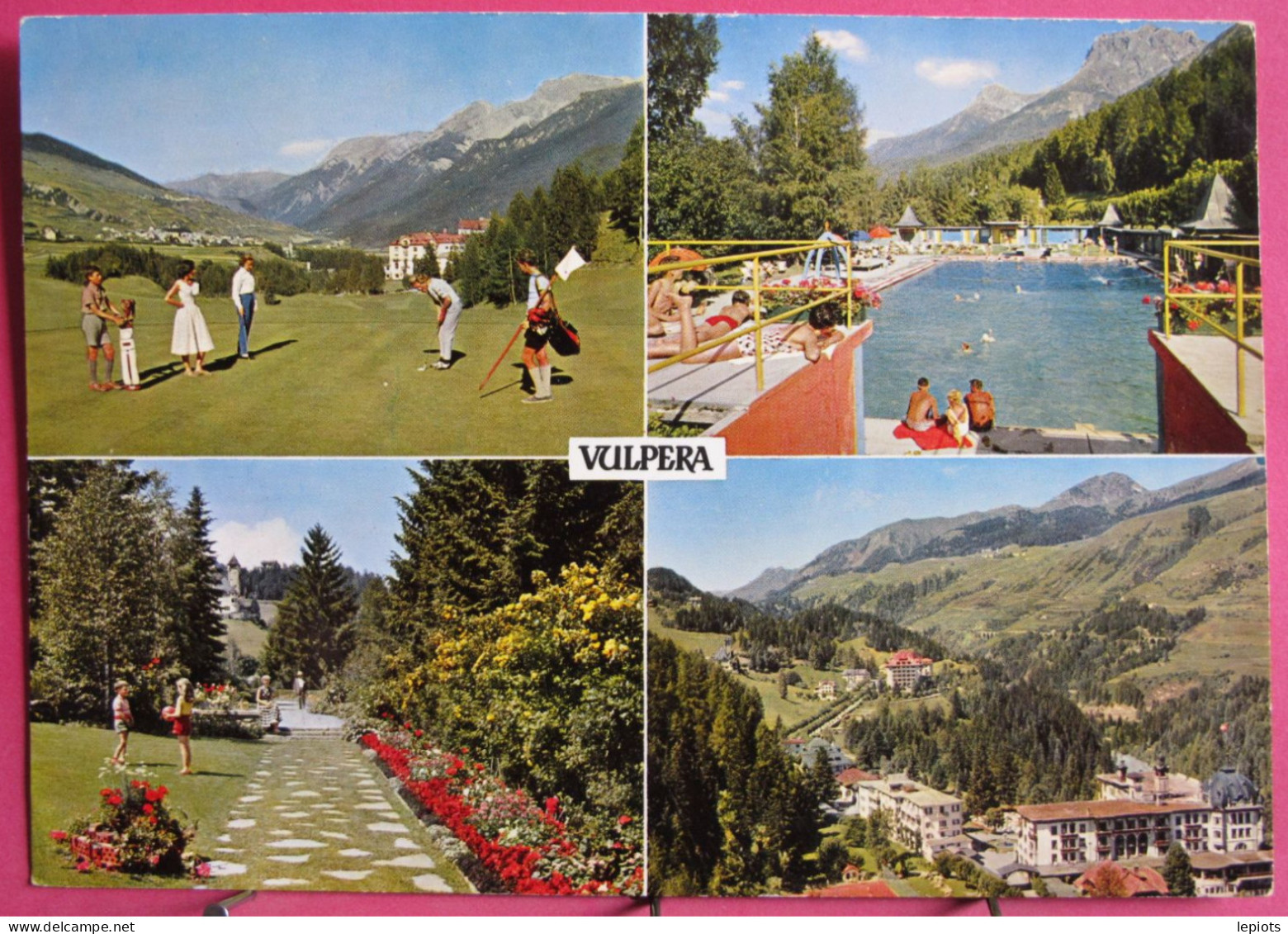 Suisse - Grisons - Scuol Tarasp Vulpera - Golf - Piscine - Très Bon état - Scuol