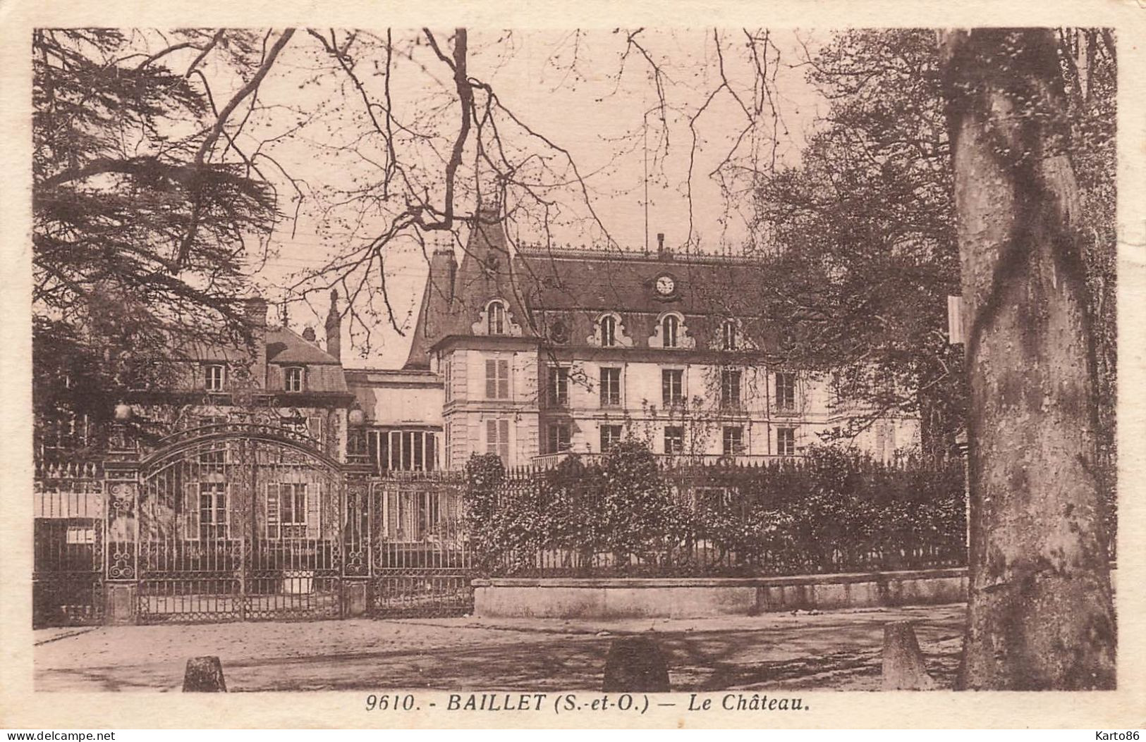 Baillet En France * Vue Sur Le Château - Baillet-en-France