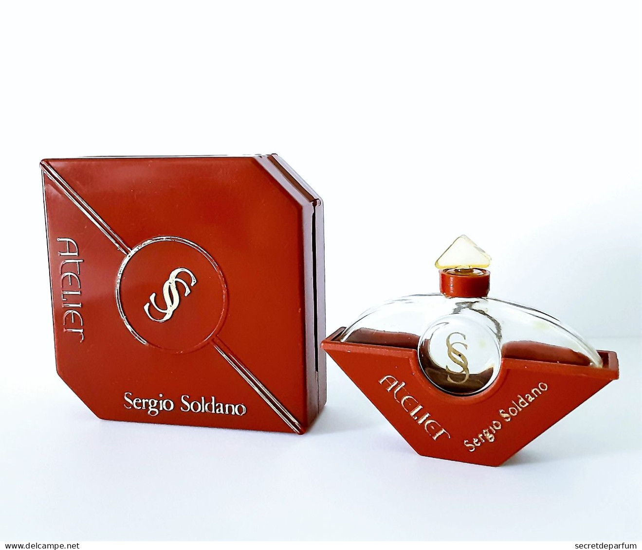 Miniatures De Parfum   ATELIER  De  SERGIO SOLDANO  EDT  5 Ml VIDE  + Boite - Miniatures Femmes (avec Boite)