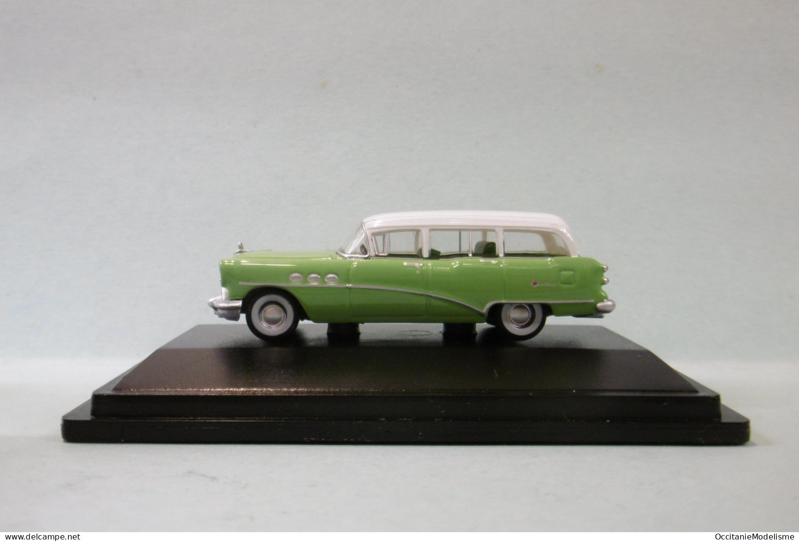 Oxford - BUICK CENTURY Estate Wagon 1954 Vert Clair Voiture US Neuf HO 1/87 - Road Vehicles