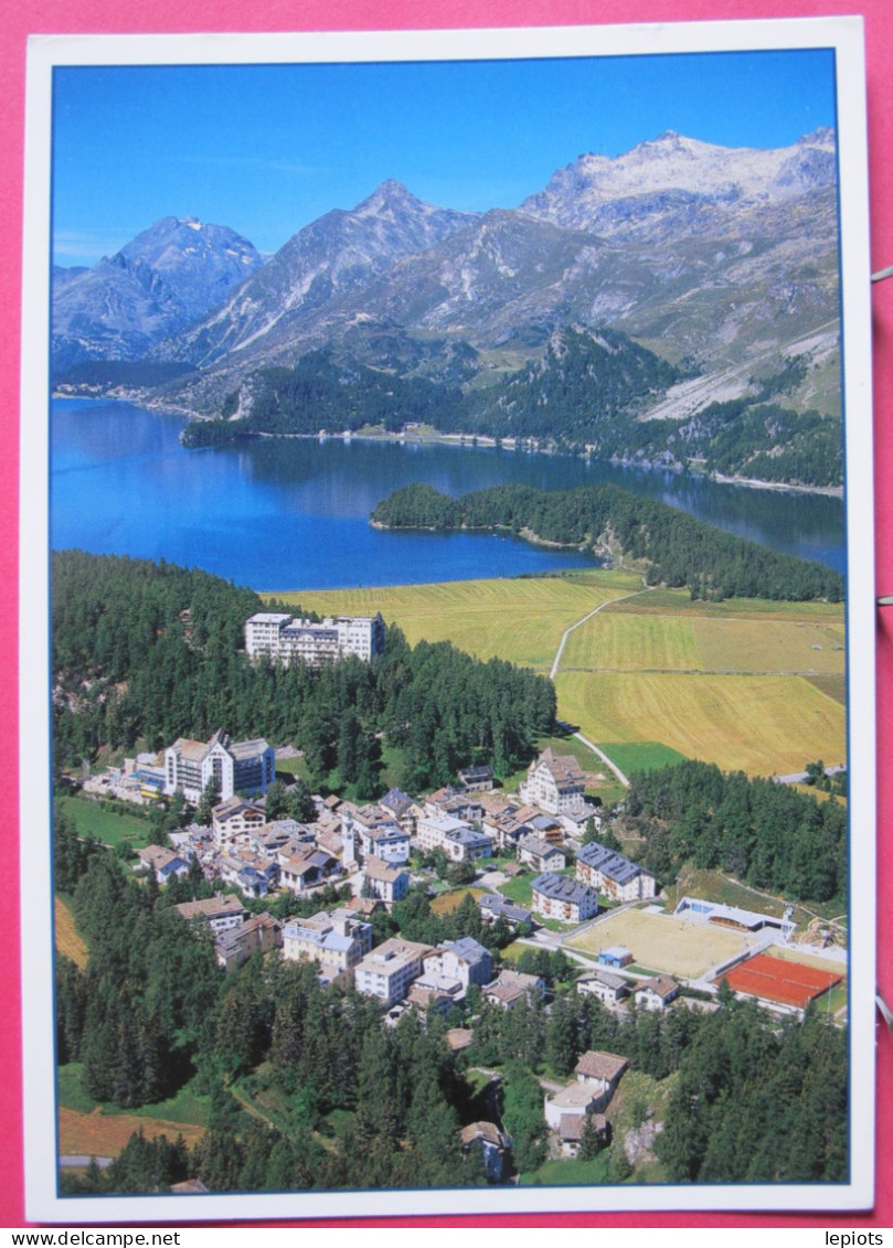 Visuel Très Peu Courant - Suisse - Grisons - Sils Maria - Piz Lunghin - Engadin - Très Bon état - Joli Timbre - Sils Im Engadin/Segl