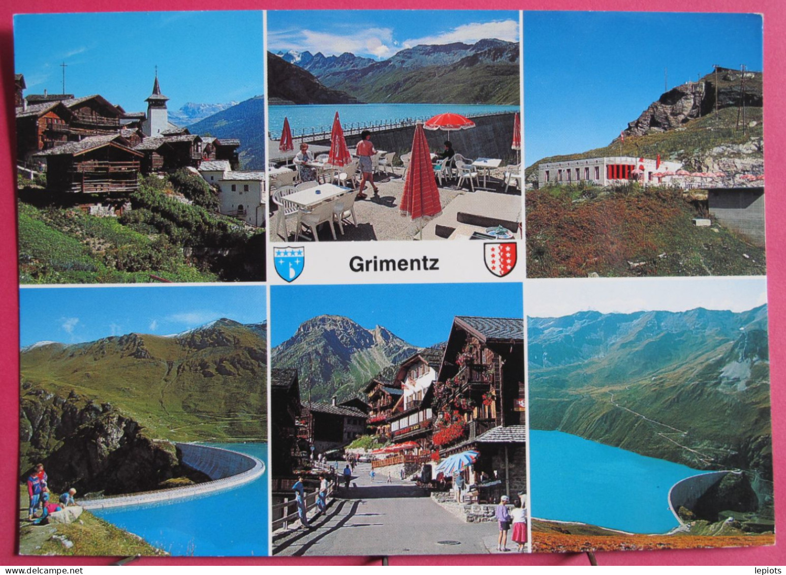 Suisse - Valais - Grimentz - Val D'Anniviers - Marrage De Moily - Excellent état - Joli Timbre - Grimentz